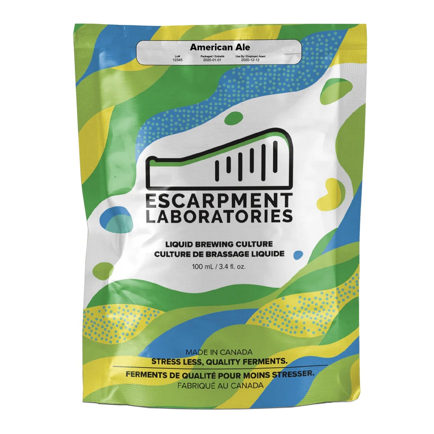 Escarpment Labs American Ale Yeast - Liquid Brewing Culture (100mL)