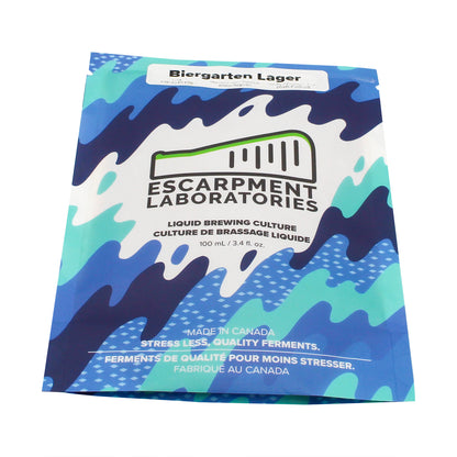 Escarpment Labs Biergarten Lager Yeast - Liquid Brewing Culture (100mL)