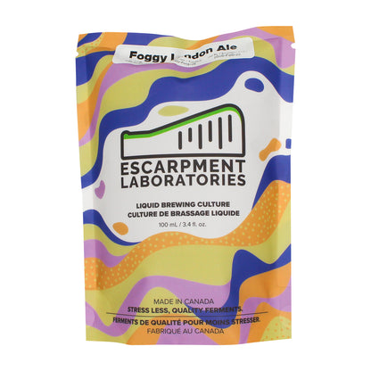 Escarpment Labs Foggy London Ale Yeast - Liquid Brewing Culture (100mL)