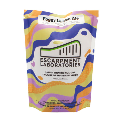 Escarpment Labs Foggy London Ale Yeast - Liquid Brewing Culture (100mL)