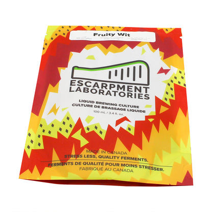 Escarpment Labs Belgian Fruity Wit Yeast - Liquid Brewing Culture (100mL)