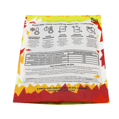 Escarpment Labs Belgian Fruity Wit Yeast - Liquid Brewing Culture (100mL)