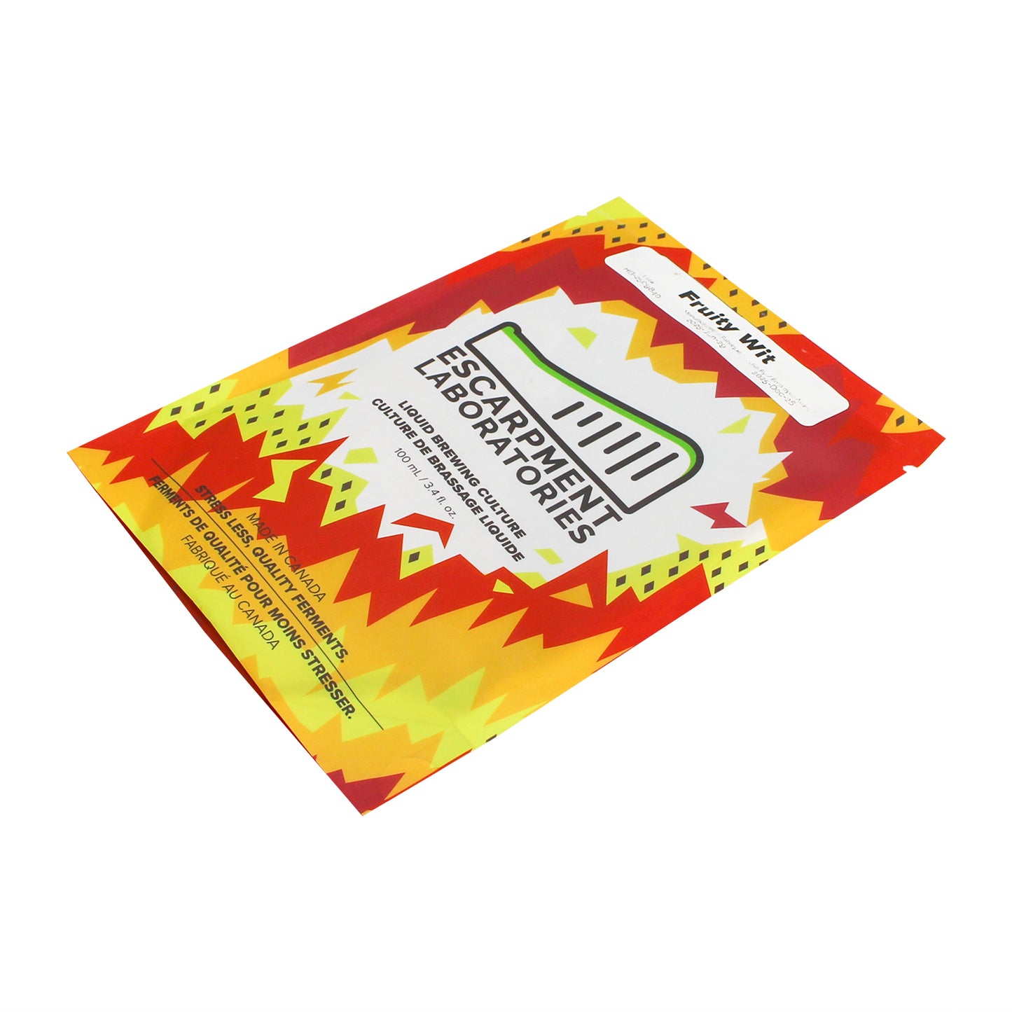 Escarpment Labs Belgian Fruity Wit Yeast - Liquid Brewing Culture (100mL)