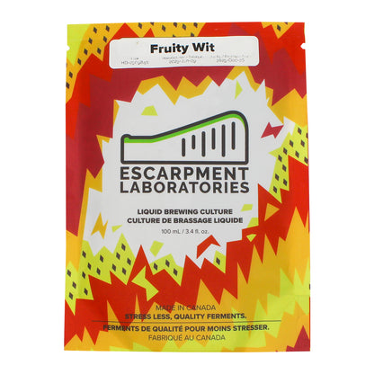 Escarpment Labs Belgian Fruity Wit Yeast - Liquid Brewing Culture (100mL)