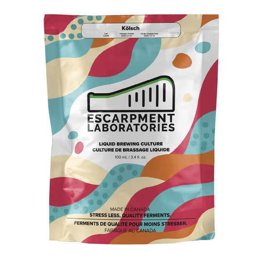 Escarpment Labs Kolsch Ale Yeast - Liquid Brewing Culture (100mL)