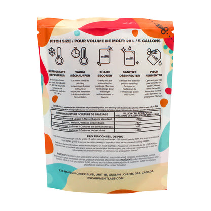 Escarpment Labs Kolsch Ale Yeast - Liquid Brewing Culture (100mL)