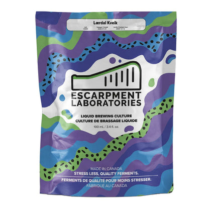 Escarpment Labs Laerdal Kveik Yeast - Liquid Brewing Culture (100mL)