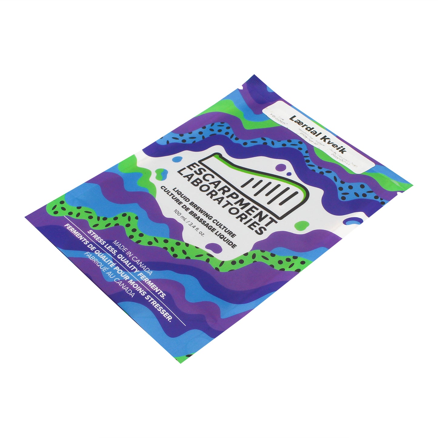 Escarpment Labs Laerdal Kveik Yeast - Liquid Brewing Culture (100mL)