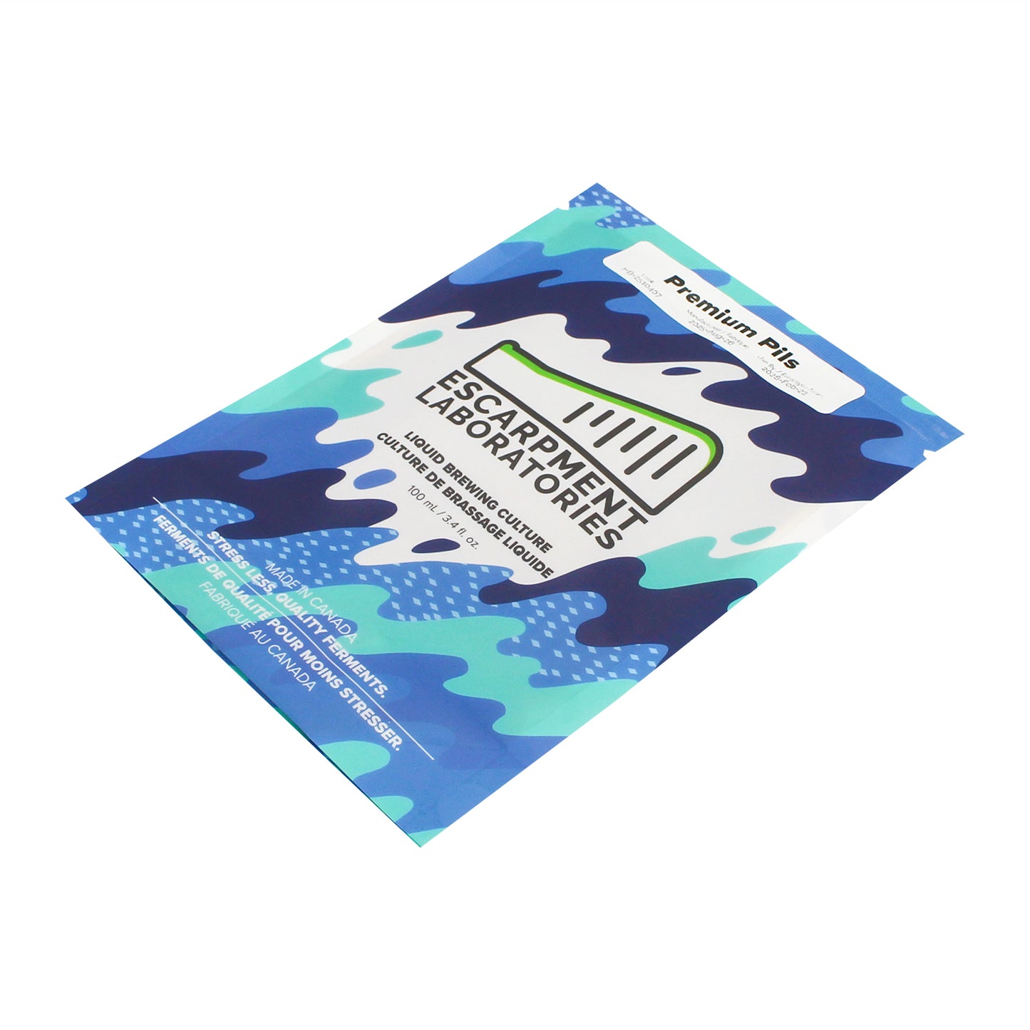 Escarpment Labs Premium Pilsner Lager Yeast - Liquid Brewing Culture (100mL)