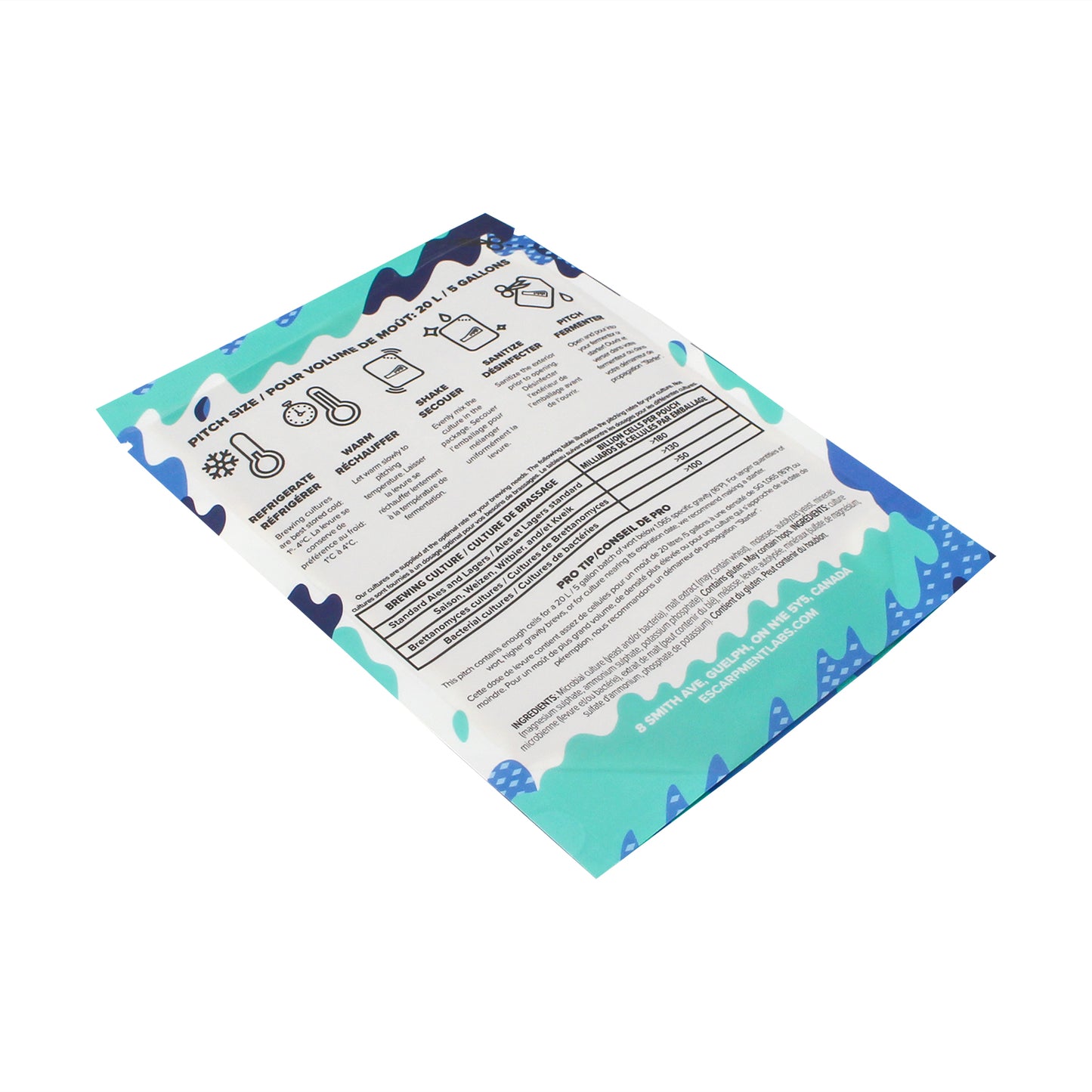 Escarpment Labs Premium Pilsner Lager Yeast - Liquid Brewing Culture (100mL)