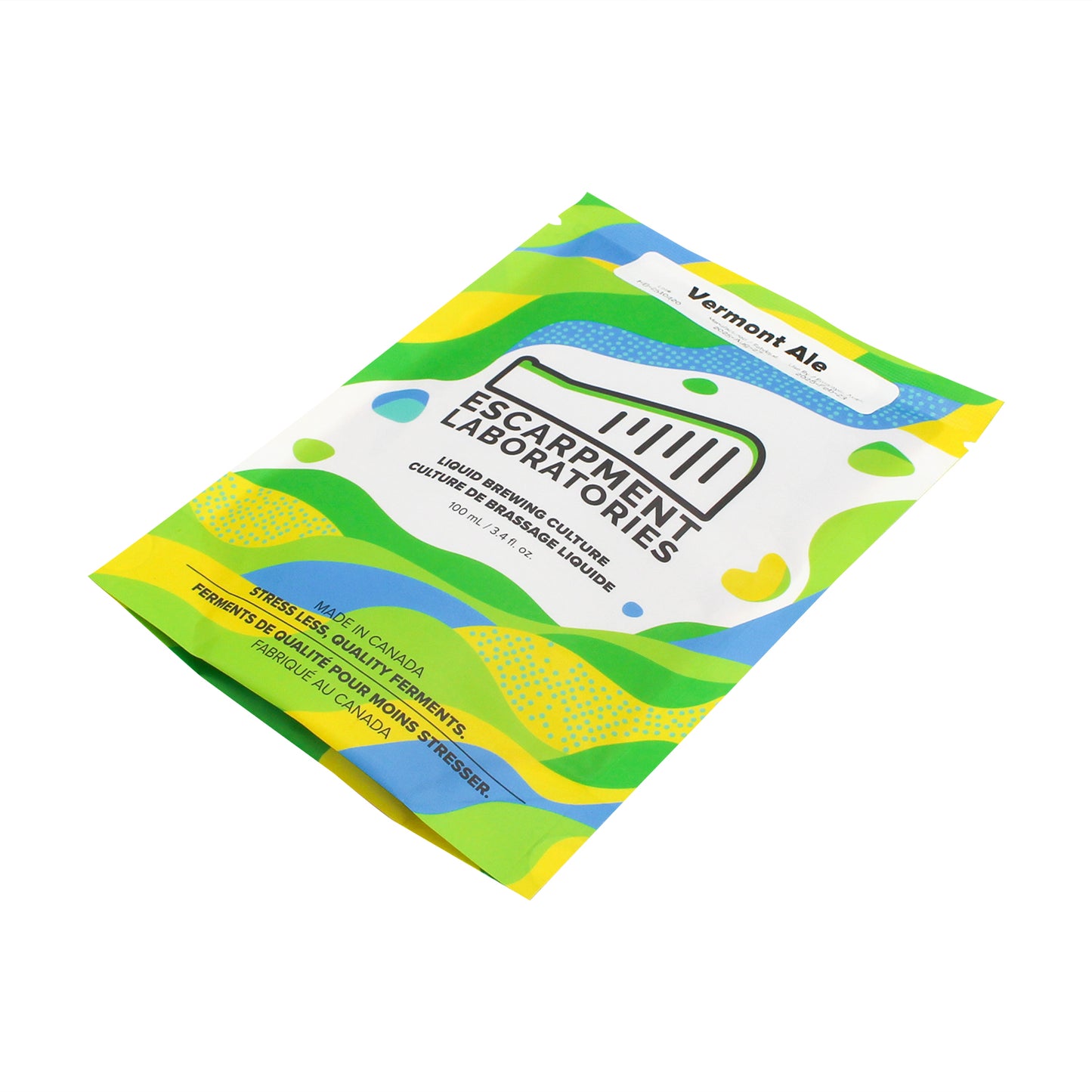 Escarpment Labs Vermont Ale Yeast - Liquid Brewing Culture (100mL)