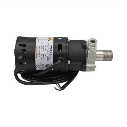 Chugger X-Dry Brew Pump - Stainless Steel Head | 230 VAC (Center Inlet) [XCPSS-CI-2]