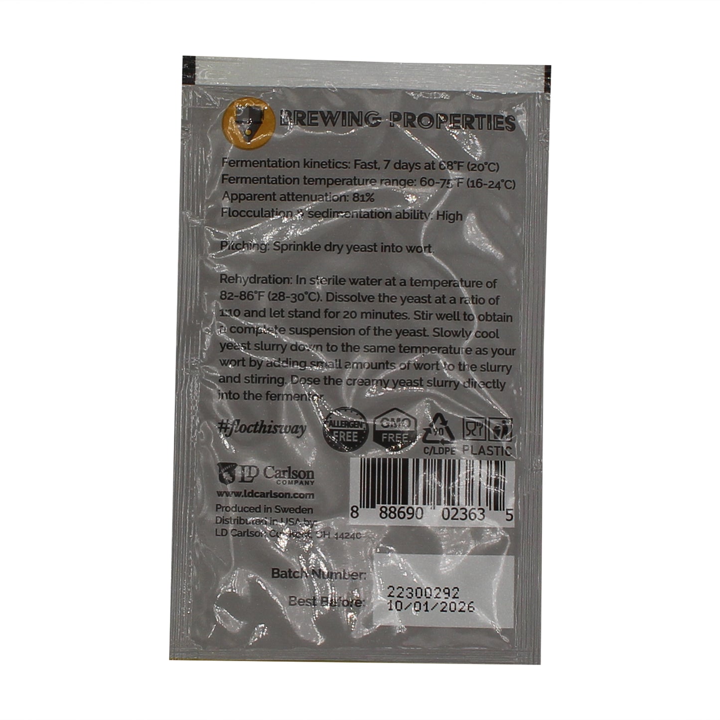 Apex Cultures San Diego Active Dry Ale Yeast - Dry Yeast Culture (11.5 g)
