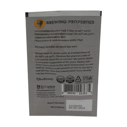 Apex Cultures San Diego Active Dry Ale Yeast - Dry Yeast Culture (11.5 g)