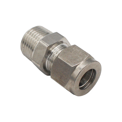 Kegland Stainless Steel Fitting - 1/2" Male BSP X 1/2" Compression