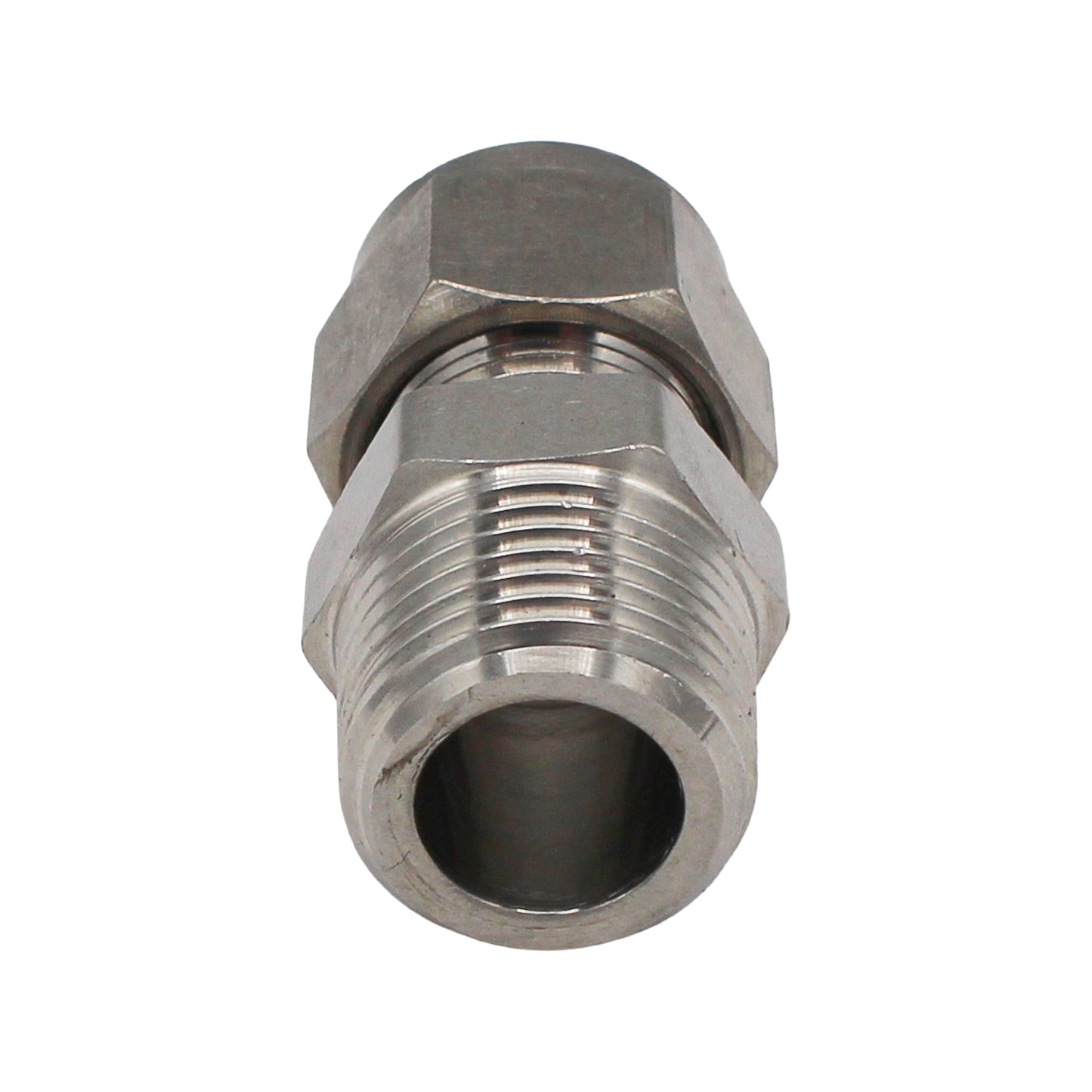 Kegland Stainless Steel Fitting - 1/2" Male BSP X 1/2" Compression