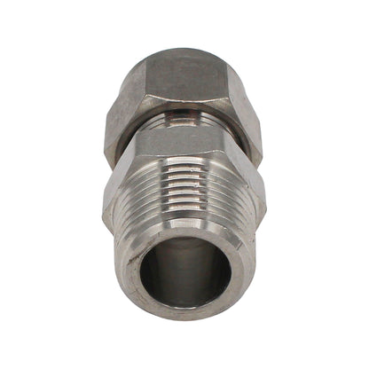 Kegland Stainless Steel Fitting - 1/2" Male BSP X 1/2" Compression