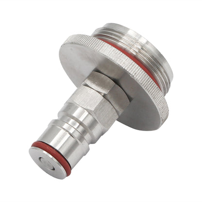 Stainless Steel "Mini-Keg" Carbonation Lid