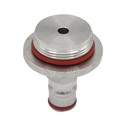 Stainless Steel "Mini-Keg" Carbonation Lid
