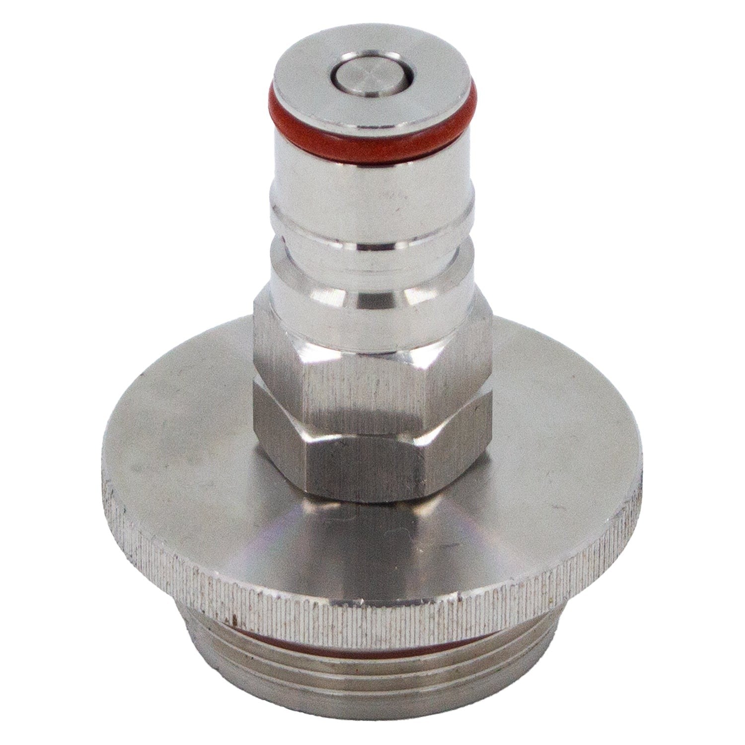 Stainless Steel "Mini-Keg" Carbonation Lid