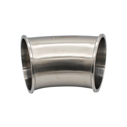 6" Tri Clamp 45° Elbow - Tri Clover Sanitary Stainless Steel Fitting -  Canuck Homebrew Supply, Canada