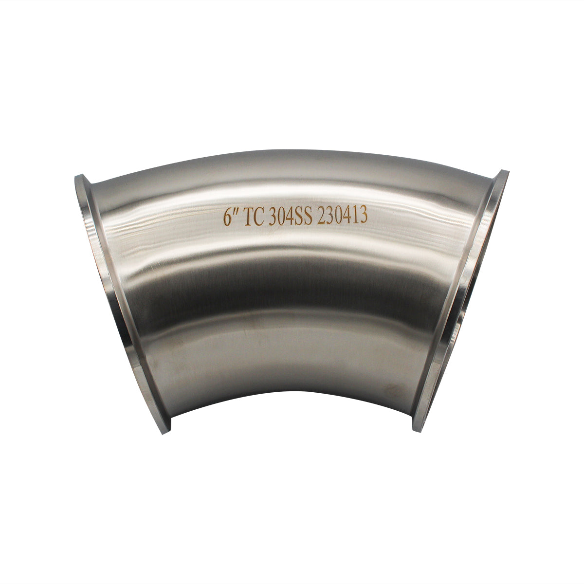 6" Tri Clamp 45° Elbow - Tri Clover Sanitary Stainless Steel Fitting -  Canuck Homebrew Supply, Canada