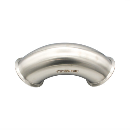 4" Tri Clamp 90° Elbow - Tri Clover Sanitary Stainless Steel Fitting