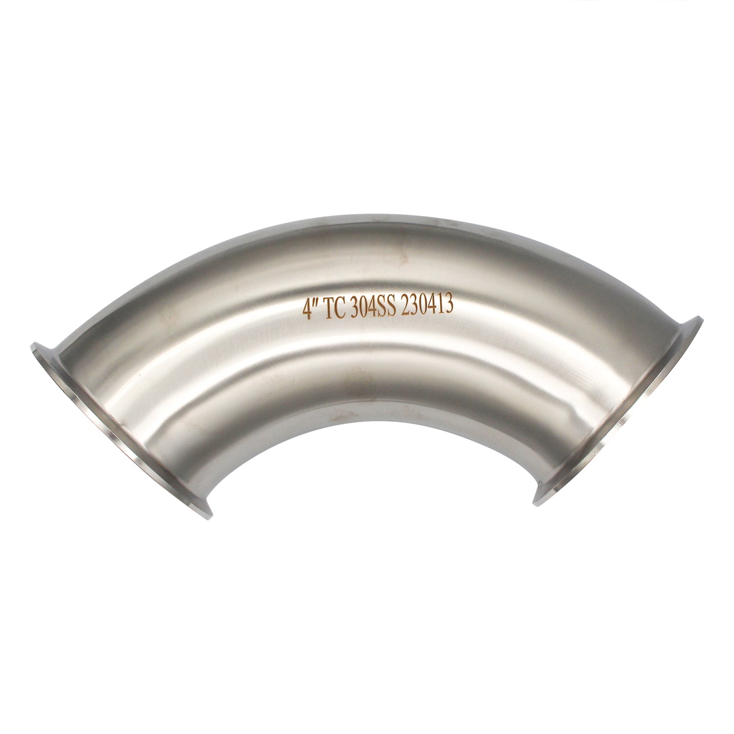 4" Tri Clamp 90° Elbow - Tri Clover Sanitary Stainless Steel Fitting