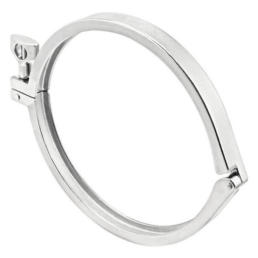Stainless Steel Tri-Clover Fitting - 8" TC Clamp