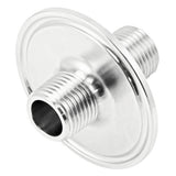 Stainless Steel Tri-Clover Fitting - 2" TC X 1/2" Male NPT (1/2" MNPT Interior)