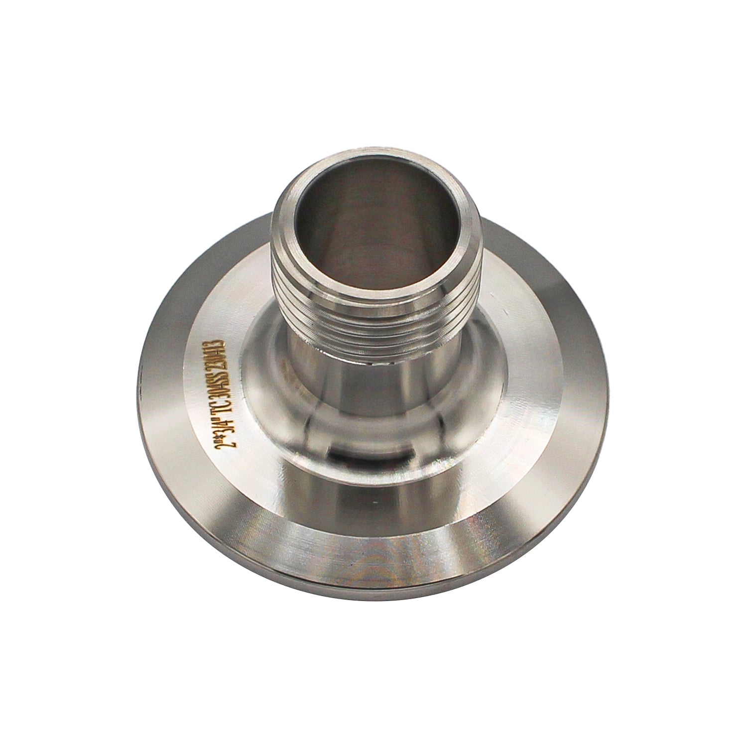 Stainless Steel Tri-Clover Fitting - 2" TC X 3/4" Male Garden Hose -  Canuck Homebrew Supply, Canada