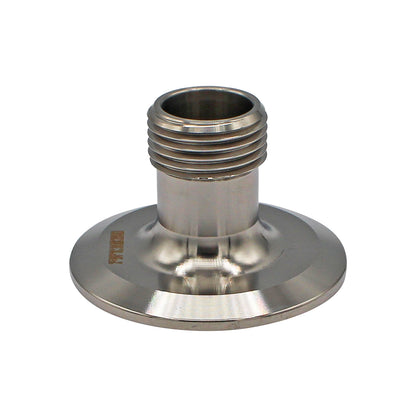 Stainless Steel Tri-Clover Fitting - 2" TC X 3/4" Male Garden Hose -  Canuck Homebrew Supply, Canada