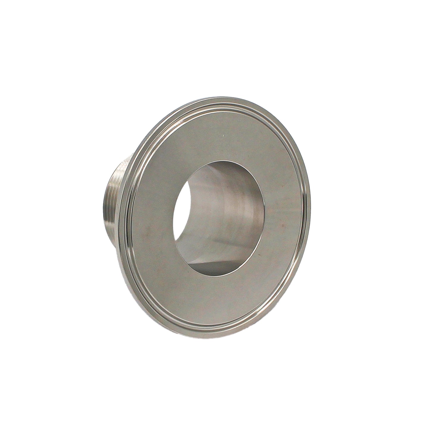 3" Tri Clamp X 1 1/2" Male NPT Adapter - Tri Clover Sanitary Stainless Steel Fitting