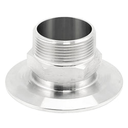 Stainless Steel Tri-Clover Fitting - 3" TC X 1 1/2" Male NPT