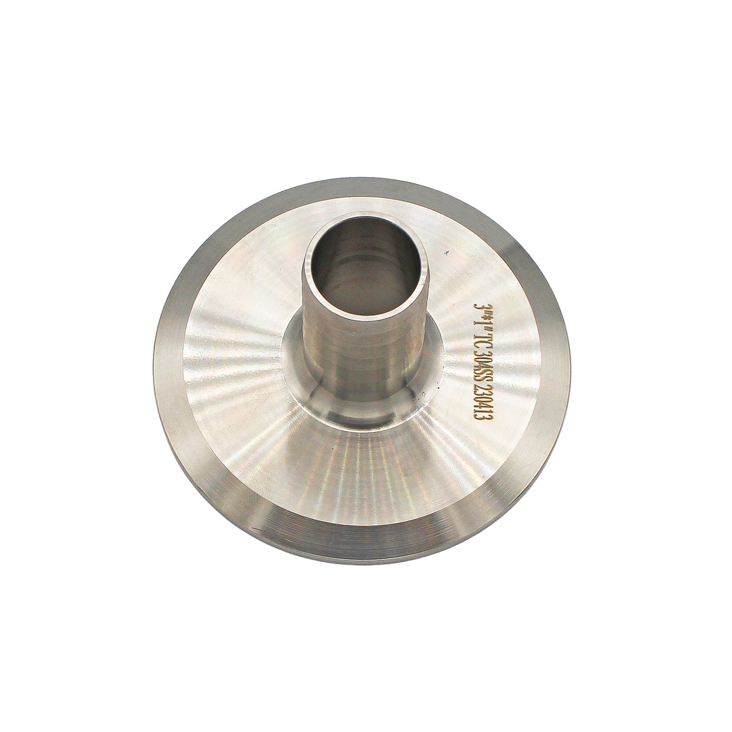 Stainless Steel Tri-Clover Fitting - 3 TC X 1" OD