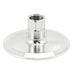 Stainless Steel Tri-Clover Fitting - 3" TC X 1/2" Female NPT