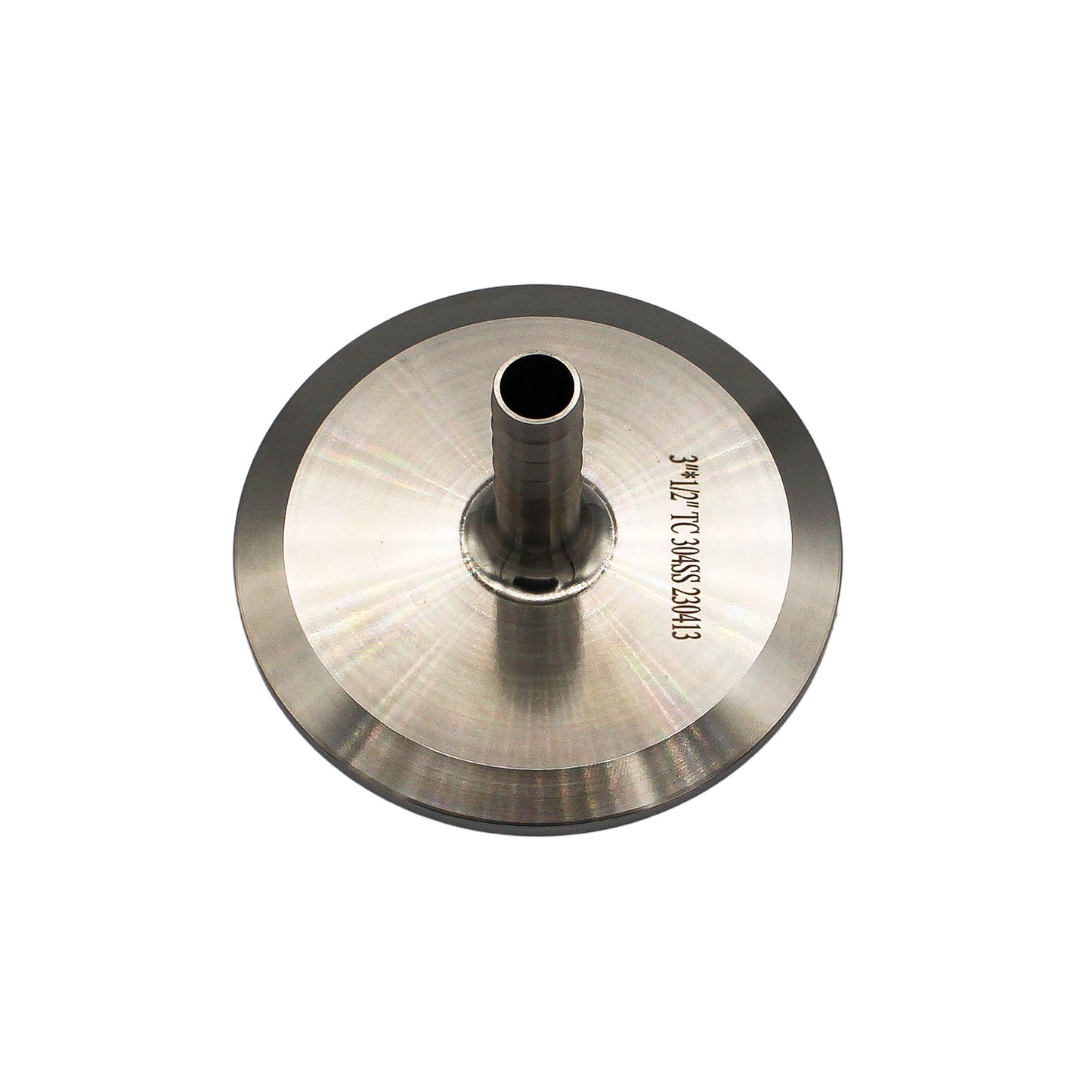Stainless Steel Tri-Clover Fitting - 3 TC X 1/2" OD