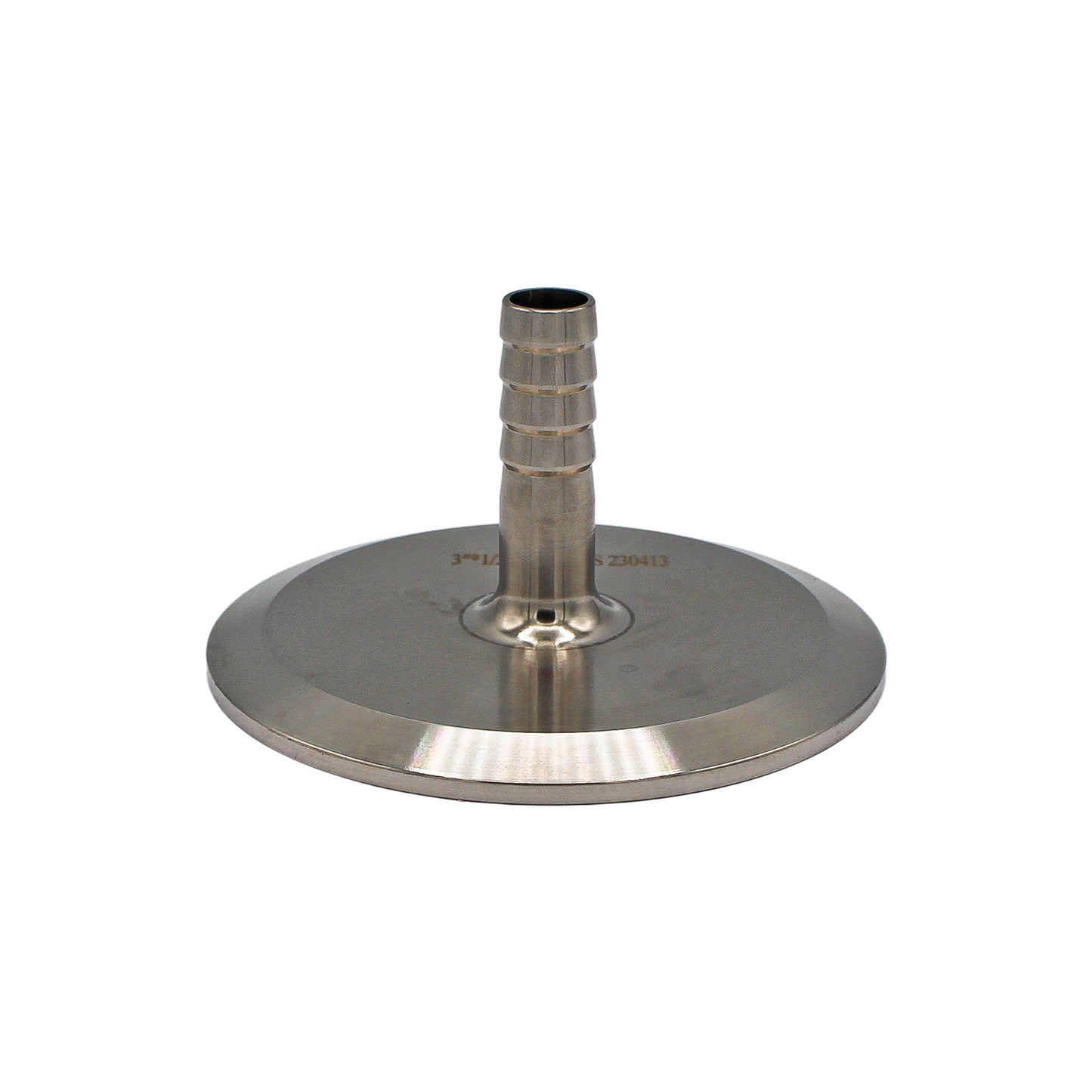 Stainless Steel Tri-Clover Fitting - 3 TC X 1/2" OD