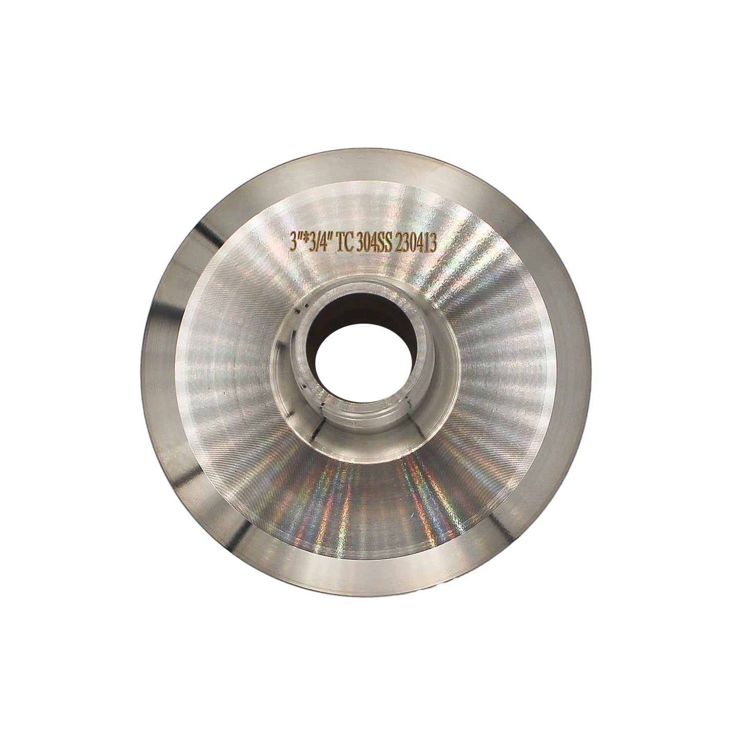 3" Tri Clamp X 3/4" Male NPT Adapter - Tri Clover Sanitary Stainless Steel Fitting