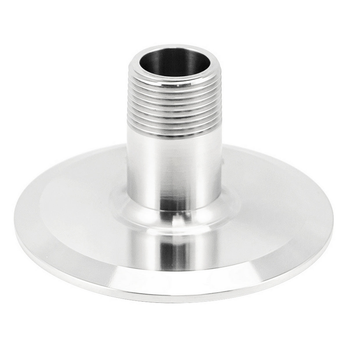 3" Tri Clamp X 3/4" Male NPT Adapter - Tri Clover Sanitary Stainless Steel Fitting