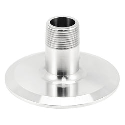 Stainless Steel Tri-Clover Fitting - 3" TC X 3/4" Male NPT