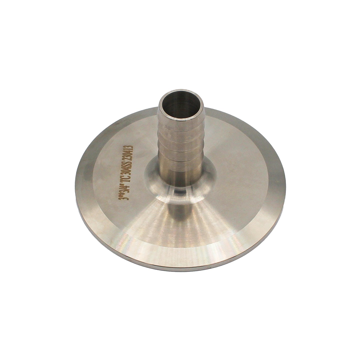 Stainless Steel Tri-Clover Fitting - 3 TC X 3/4" OD