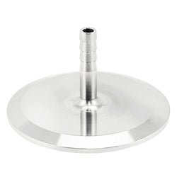 Stainless Steel Tri-Clover Fitting - 3" TC X 3/8" OD Barb