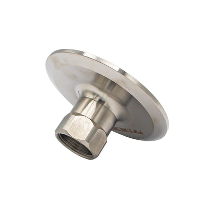 3" Tri Clamp X 3/4" Female NPT Adapter - Tri Clover Sanitary Stainless Steel Fitting