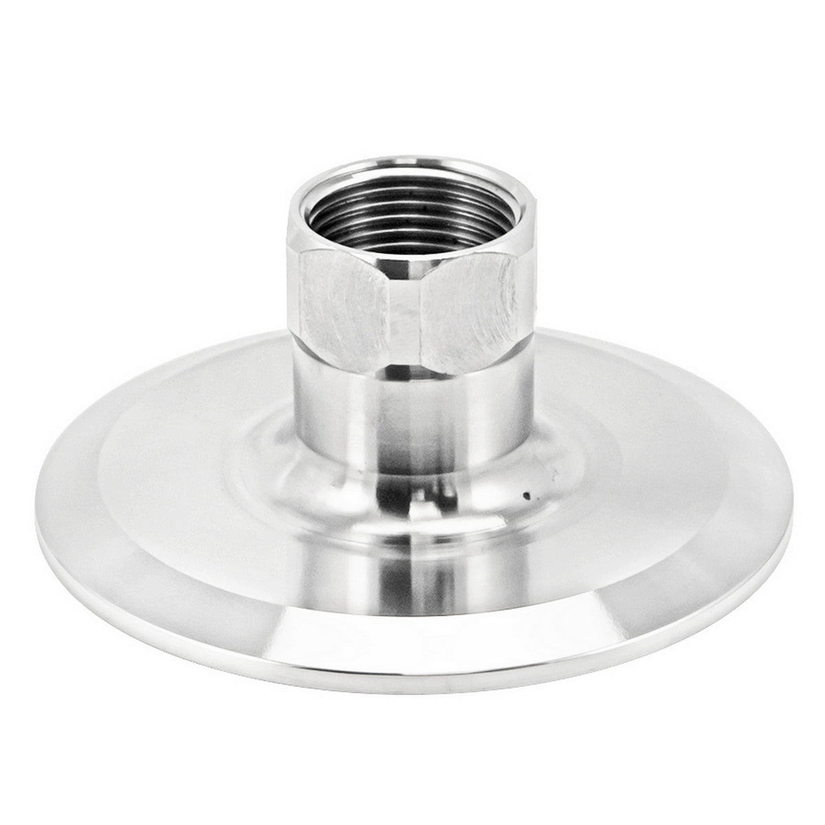 3" Tri Clamp X 3/4" Female NPT Adapter - Tri Clover Sanitary Stainless Steel Fitting