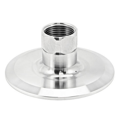 3" Tri Clamp X 3/4" Female NPT Adapter - Tri Clover Sanitary Stainless Steel Fitting