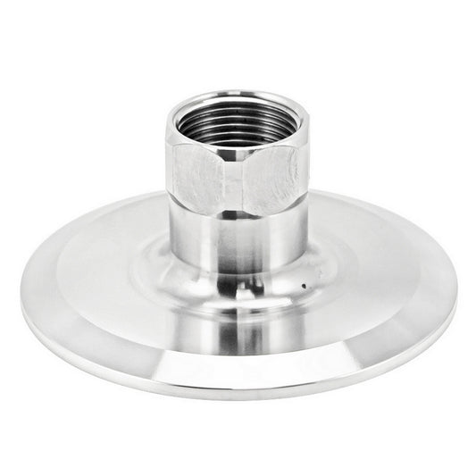 3" Tri Clamp X 3/4" Female NPT Adapter - Tri Clover Sanitary Stainless Steel Fitting