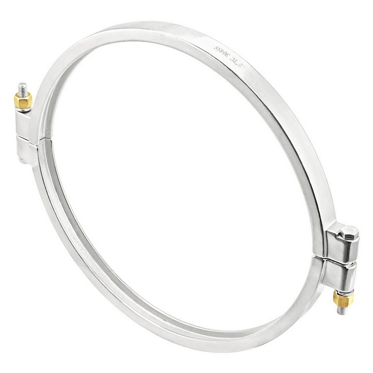 Stainless Steel High Pressure Tri-Clover Fitting - 12" TC Clamp