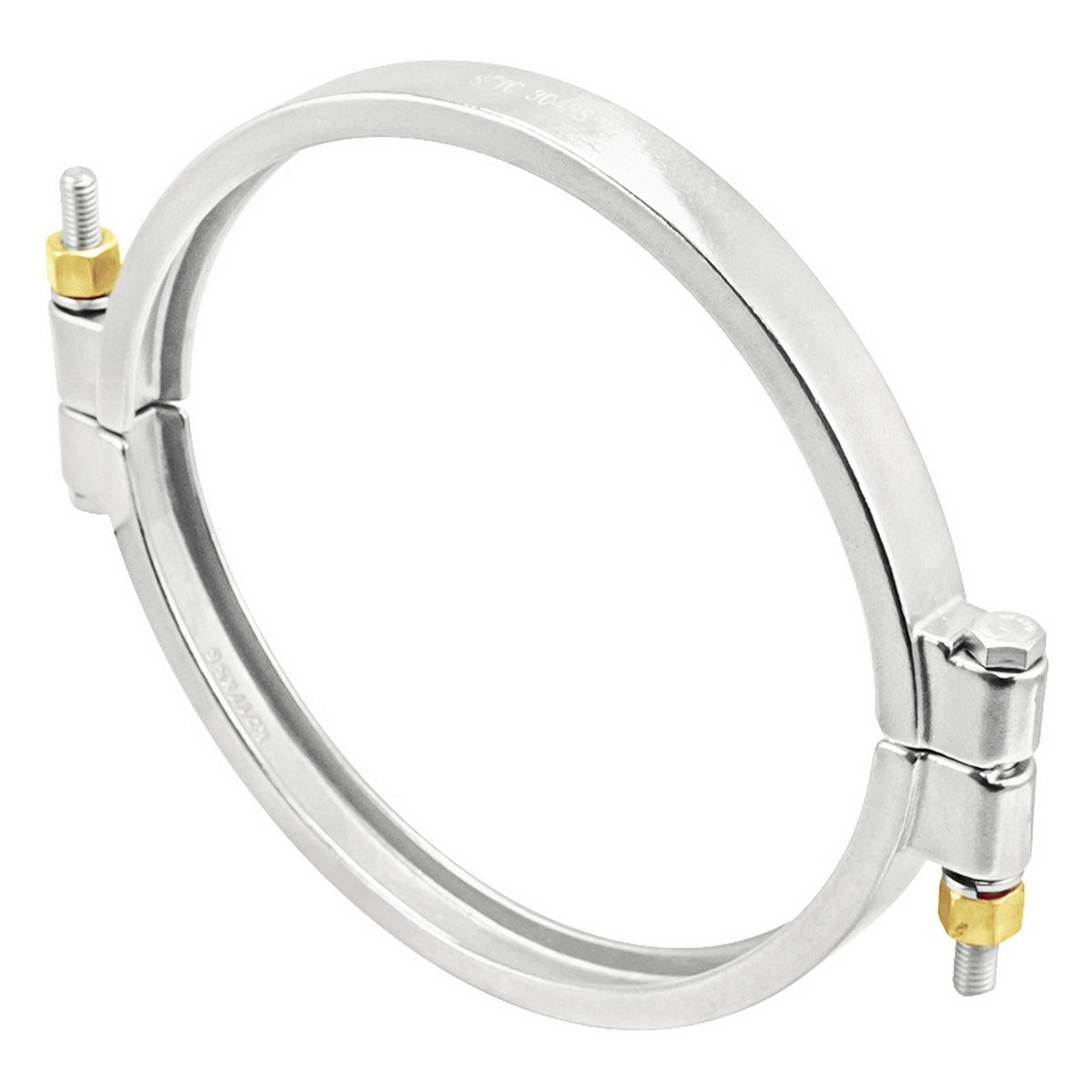 Stainless Steel High Pressure Tri-Clover Fitting - 8" TC Clamp