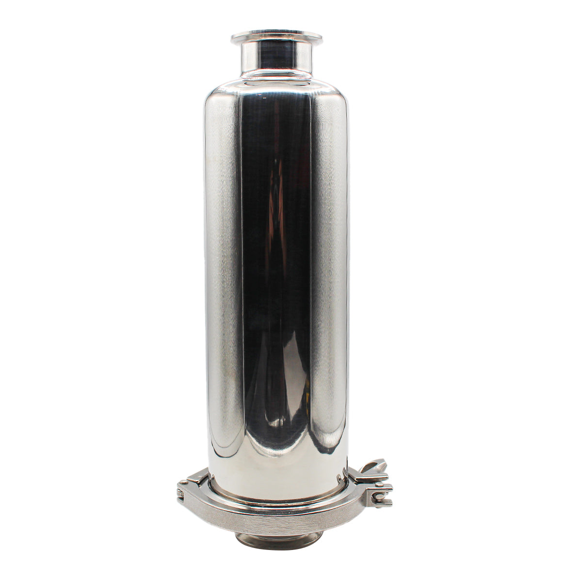 Stainless Steel Tri-Clover Inline Sanitary Filter - 2 TC